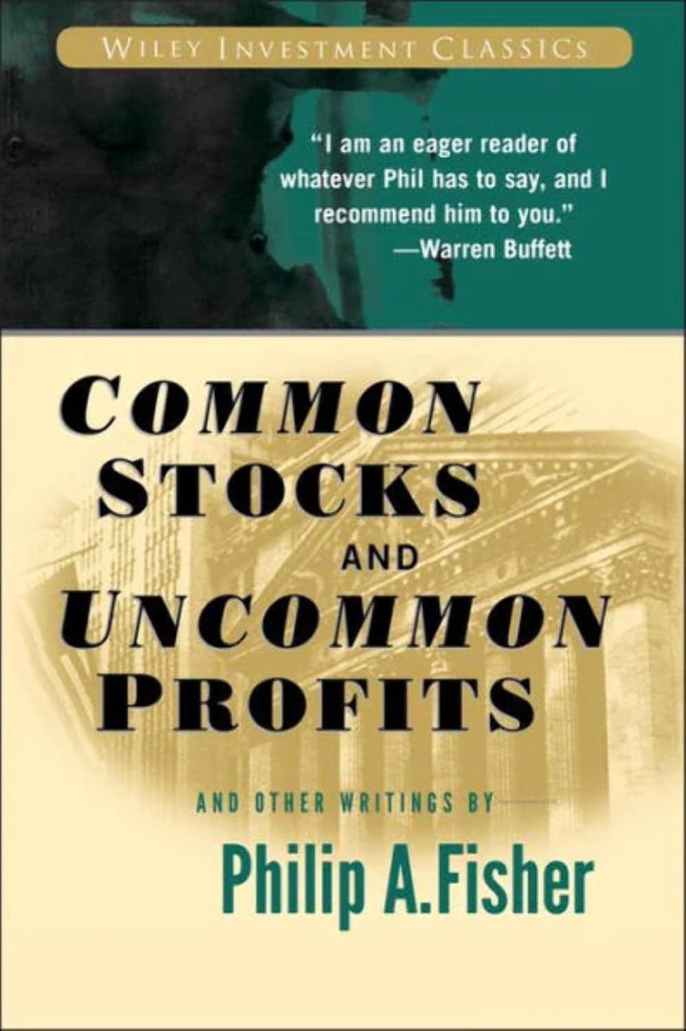 Cover of Common Stocks and Uncommon Profits by Philip Fisher