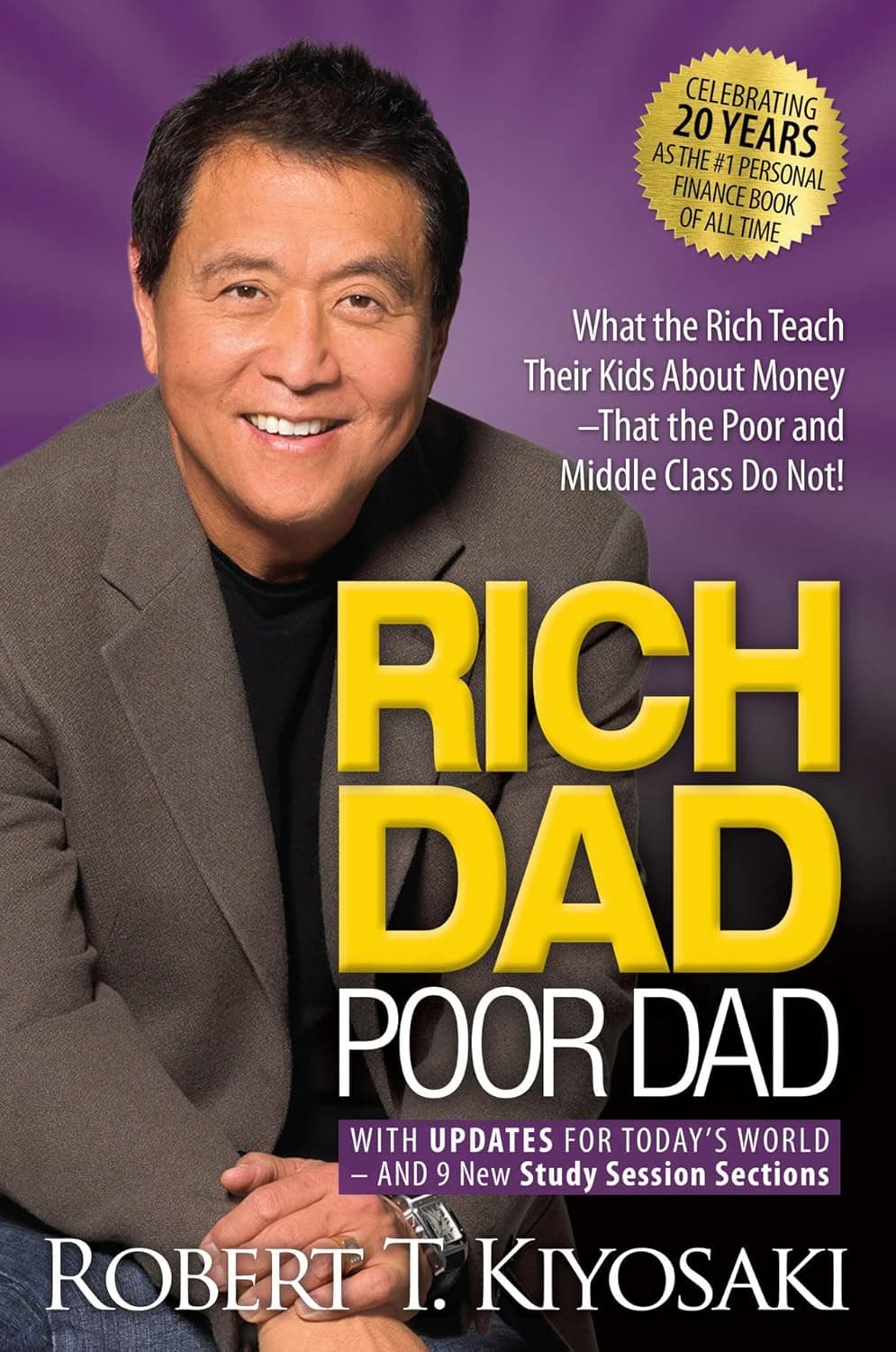 Cover of Rich Dad Poor Dad by Robert T. Kiyosaki