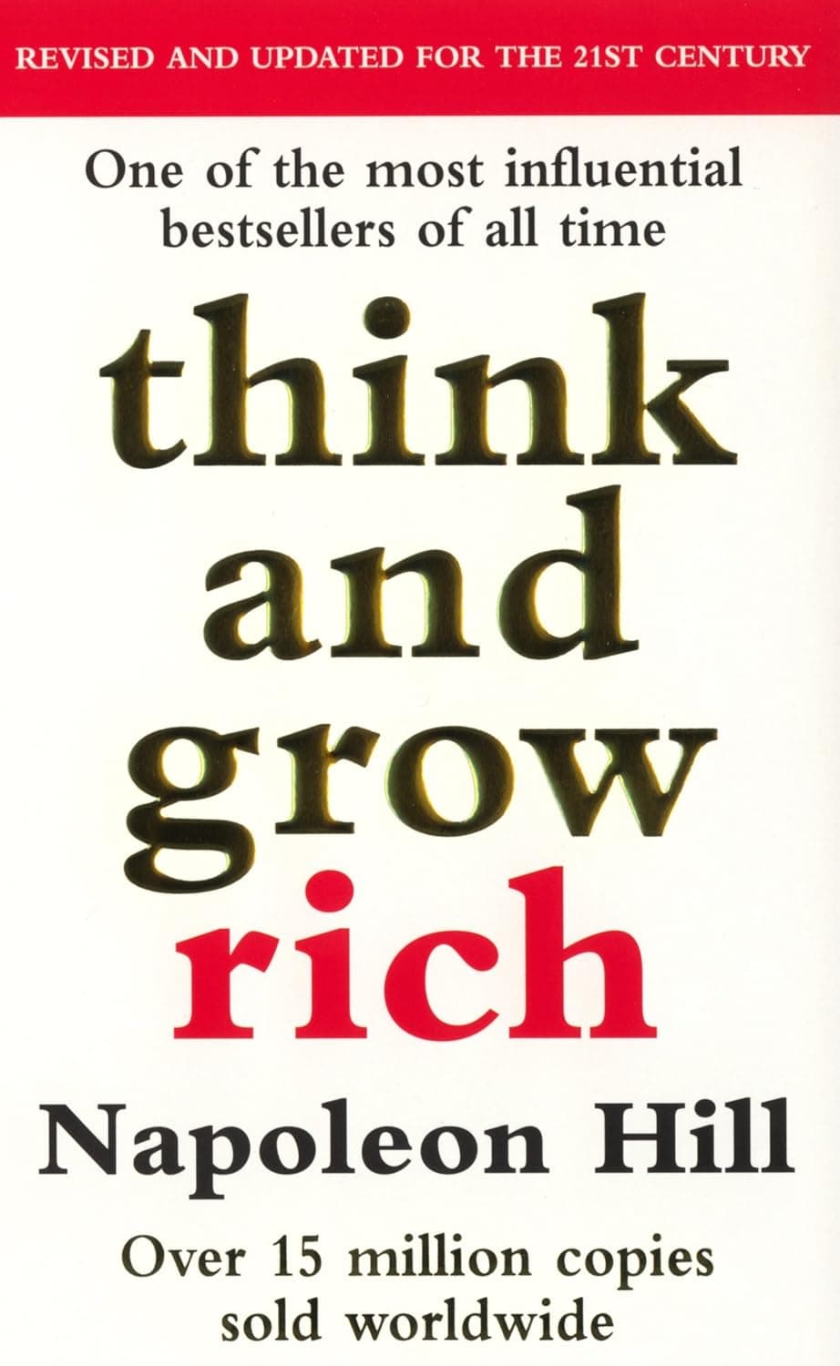 Cover of Think and Grow Rich by Napoleon Hill