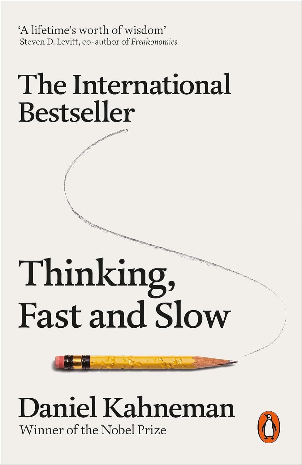 Cover of Thinking, Fast and Slow by Daniel Kahneman