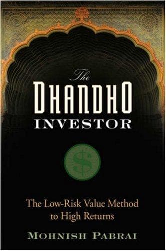 Cover of The Dhandho Investor by Mohnish Pabrai