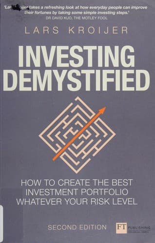 Cover of Investing Demystified by Lars Kroijer