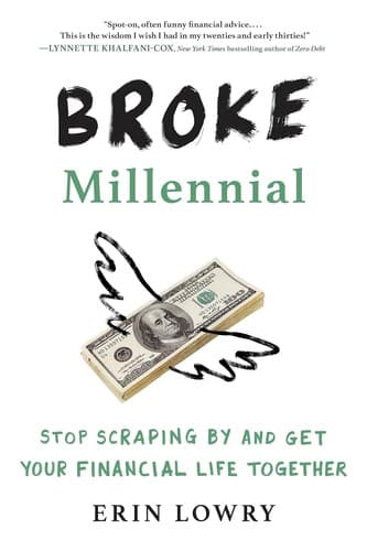 Cover of Broke Millennial by Erin Lowry