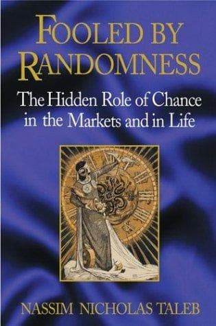 Cover of Fooled by Randomness by Nassim Nicholas Taleb