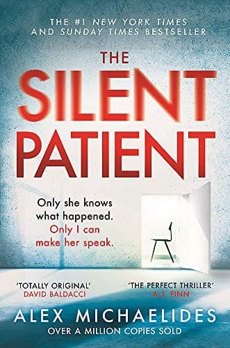 Cover of The Silent Patient by Alex Michaelides