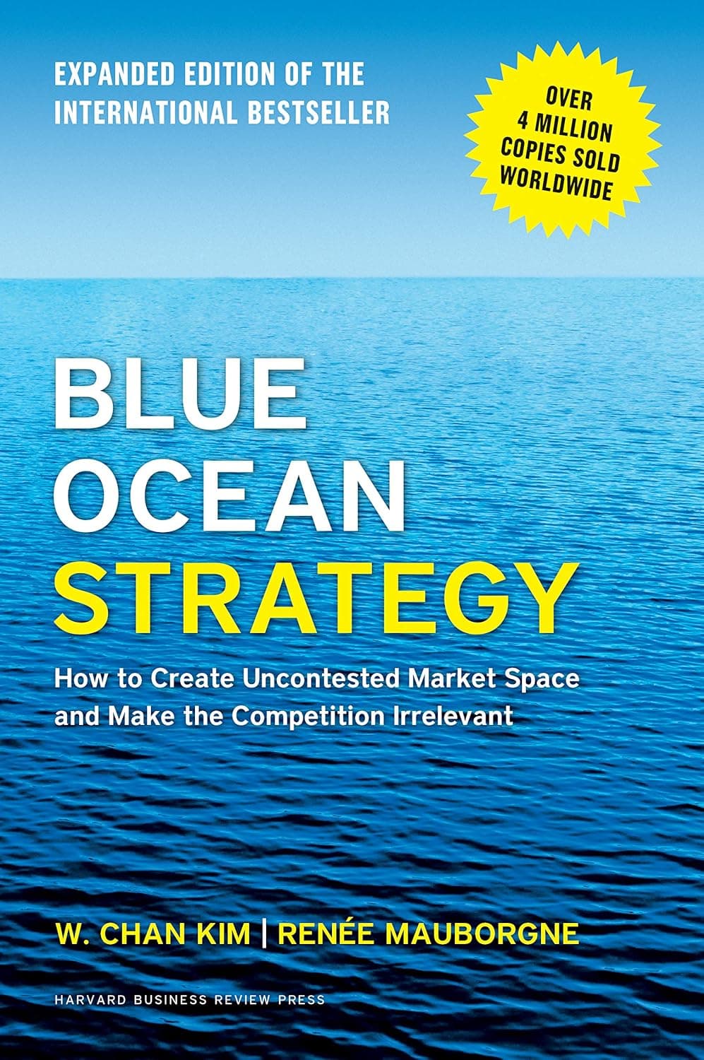 Cover of Blue Ocean Strategy by W. Chan Kim and Renée Mauborgne