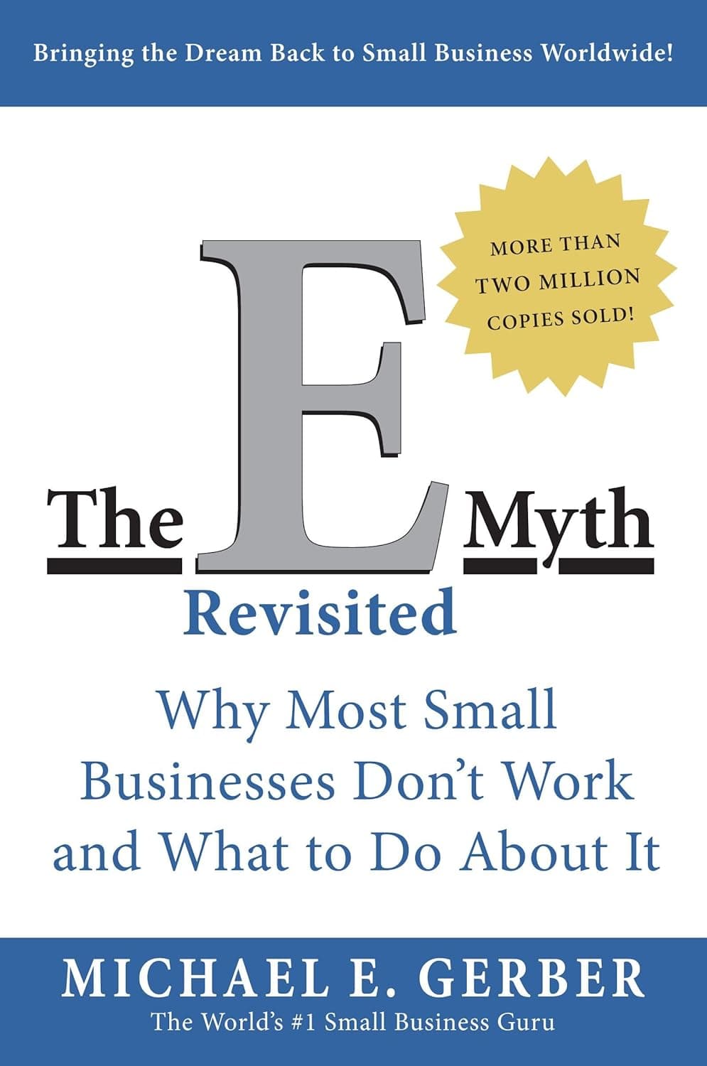 Cover of The E-Myth Revisited by Michael E. Gerber