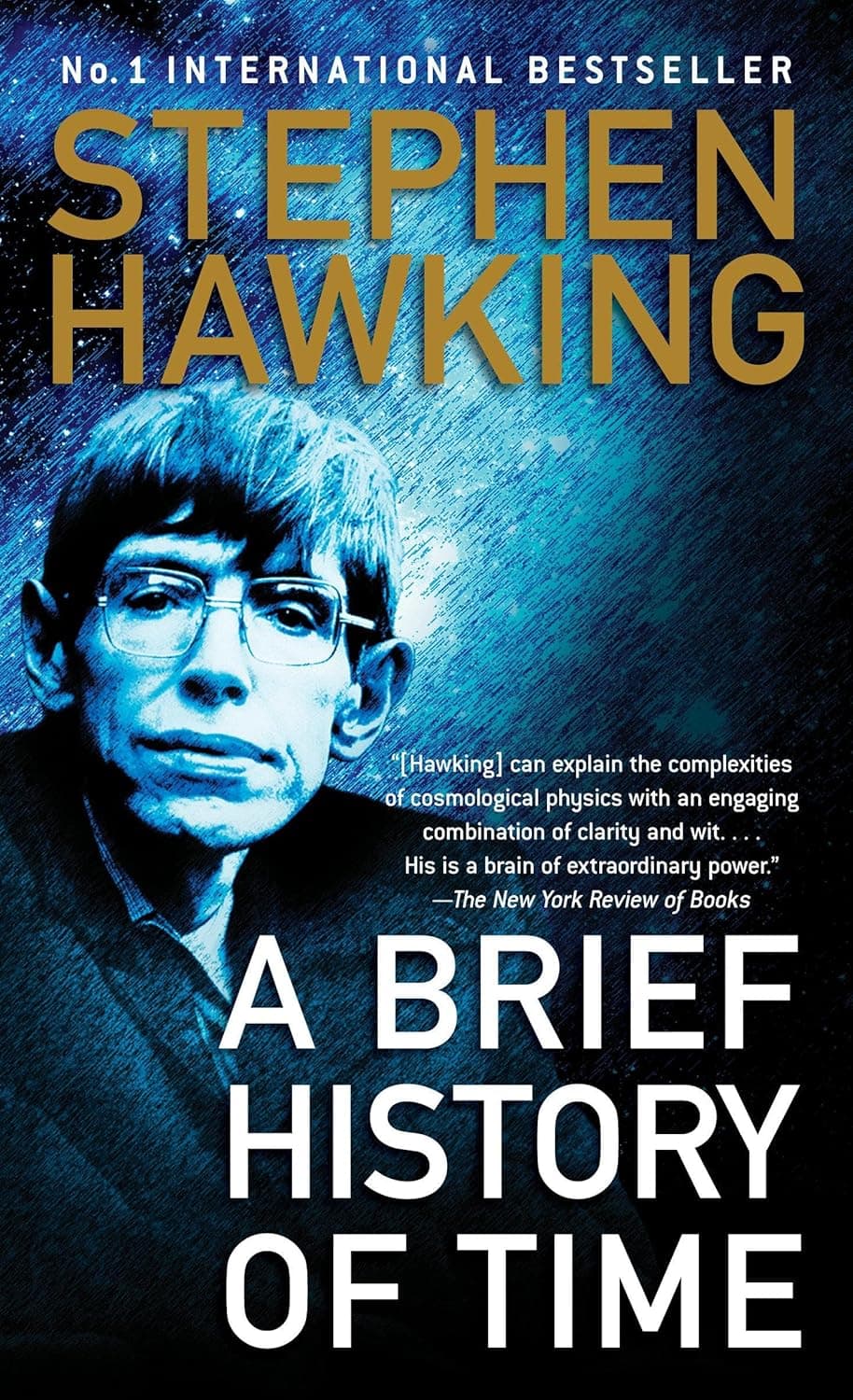Cover of A Brief History of Time by Stephen Hawking
