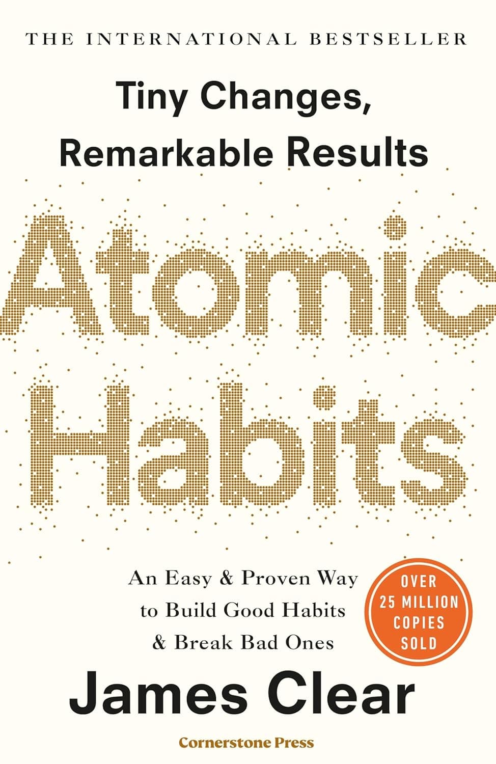 Cover of Atomic Habits by James Clear