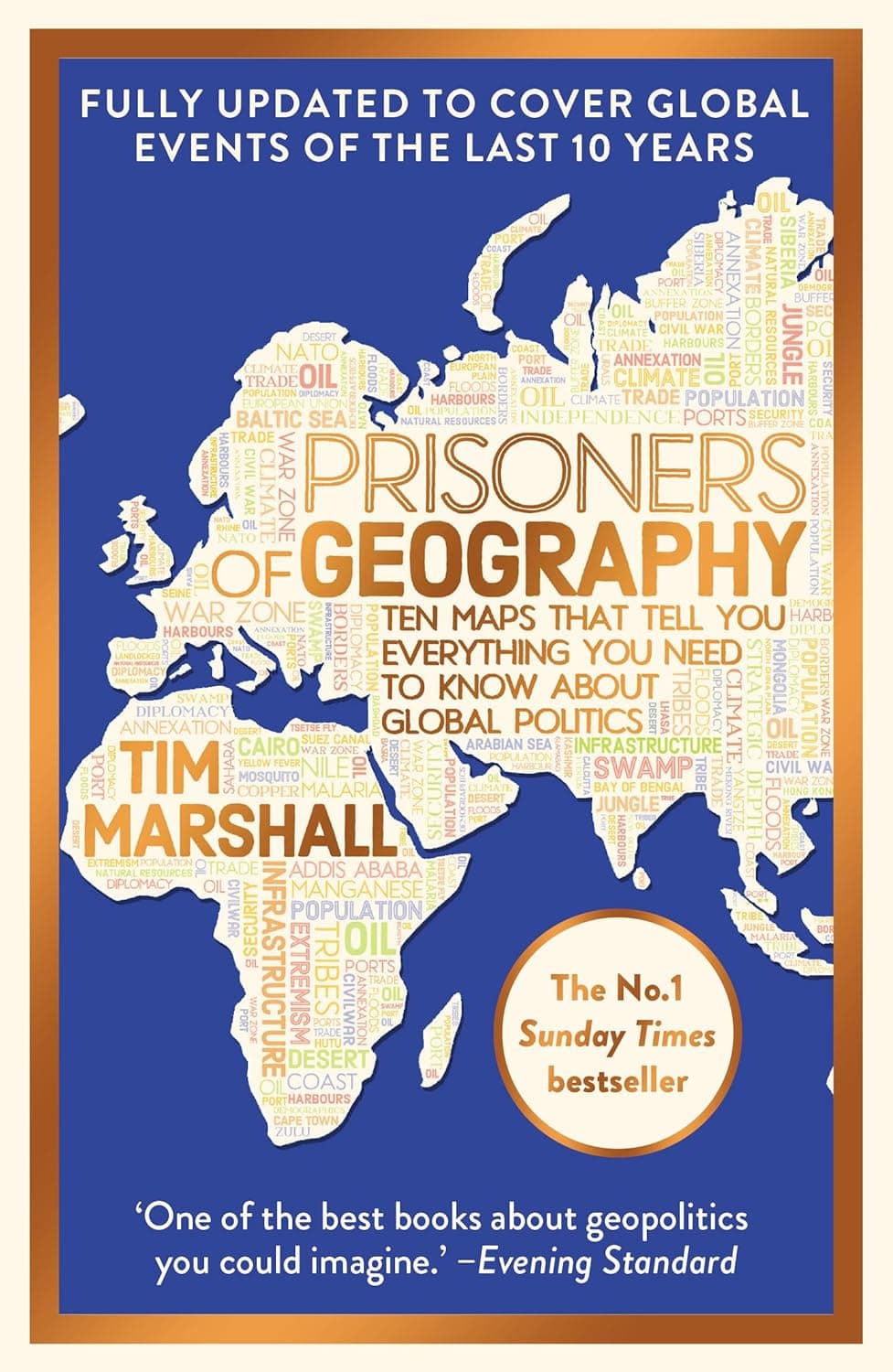 Cover of Prisoners of Geography by Tim Marshall