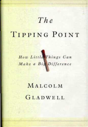 Cover of The Tipping Point by Malcolm Gladwell