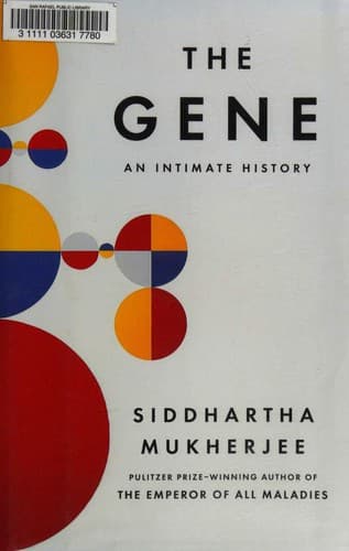 Cover of The Gene by Siddhartha Mukherjee