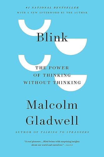 Cover of Blink by Malcolm Gladwell