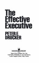 Cover of The Effective Executive by Peter F. Drucker