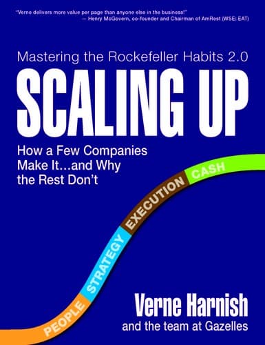 Cover of Scaling Up by Verne Harnish