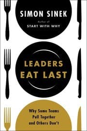Cover of Leaders Eat Last by Simon Sinek