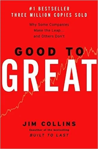 Cover of Good to Great by Jim Collins