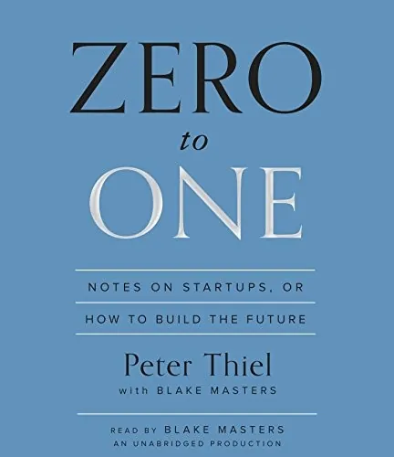 Cover of Zero to One by Peter Thiel