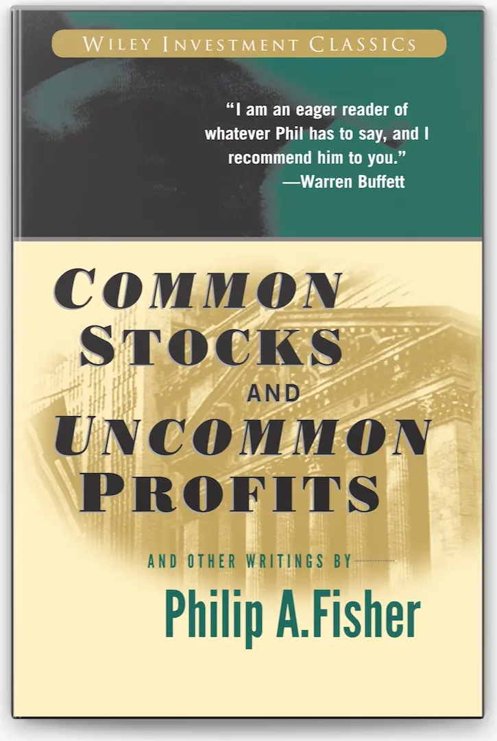 Cover of Common Stocks and Uncommon Profits by Philip A. Fisher