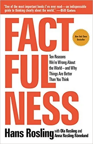 Cover of Factfulness by Hans Rosling